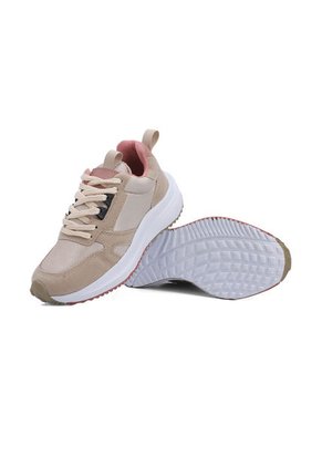 Tenis Lifestyle Beige-Rosa Tellenzi