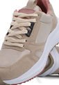 Tenis Lifestyle Beige-Rosa Tellenzi de Tellenzi