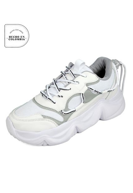 Tenis Sneakers Dama Beige*Gris*Nude DP07 – Tellenzi