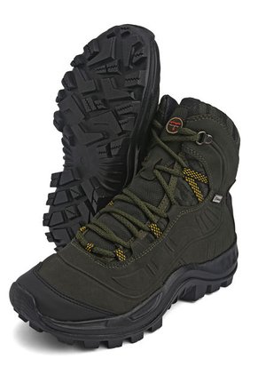 Bota Hombre Outdoor Verde Tellenzi 350