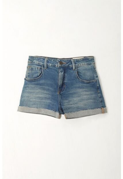 Tennis Bermuda Azul Amplia Para Mujer