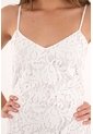 Tennis Vestido Corto Con Ruedo Englobado Crudo Para Mujer de Tennis
