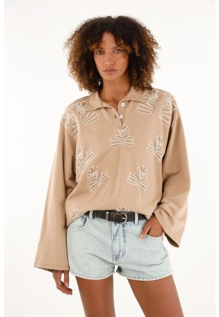 Bermuda Tiro Corto En Denim Claro Para Mujer