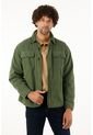 Tennis Chaqueta Con Bolsillos De Parche Verde Para Hombre de Tennis