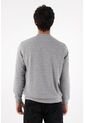 Tennis Buzo Cerrado Gris Para Hombre de Tennis