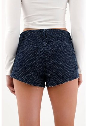 Tennis Bermuda En Algodón 100% Azul Para Mujer