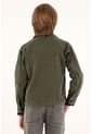 Chaqueta Verde Con Bolsillos Delanteros Para Niño de Tennis