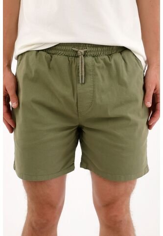Tennis Bermuda En Dril Verde Para Hombre Tennis