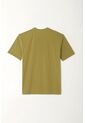 Camiseta En Jersey Flamé Verde Para Hombre de Tennis