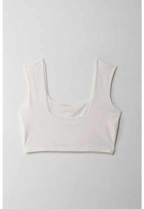 Tennis Camiseta Crop Manga Sisa Crudo Para Mujer