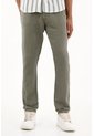 Tennis Pantalón Tipo Chino Verde En Lino 100% Para Hombre de Tennis