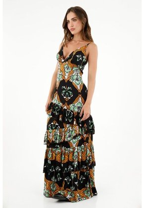 Tennis Vestido Estampado Con Boleros Para Mujer