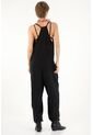 Tennis Overall Negro De Tiras Para Mujer de Tennis