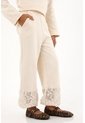 Pantalón Jogger Con Detalles De Encaje Crudo Para Niña de Tennis