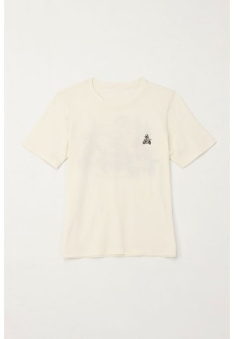 Camiseta Con Estampado Roadtrip Cruda Para Niño Tennis