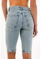 Tennis Bermuda Midi En Denim Para Mujer de Tennis