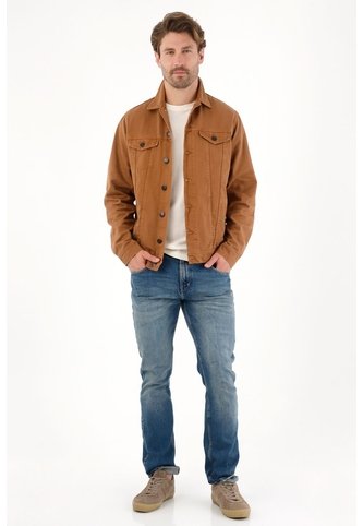Tennis Jean Nudy Con Efecto Craquelado Azul Para Hombre Tennis