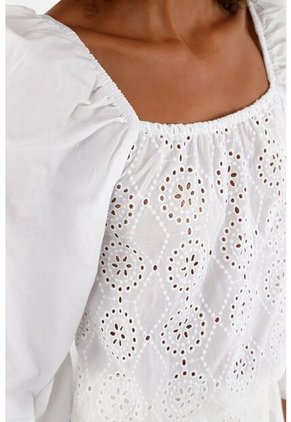Tennis Camisa Crudo Con Escote Recto Para Mujer