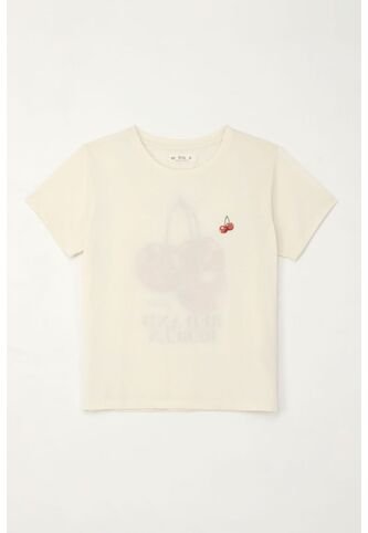 Tennis Camiseta Básica Manga Corta Crudo Para Mujer Tennis