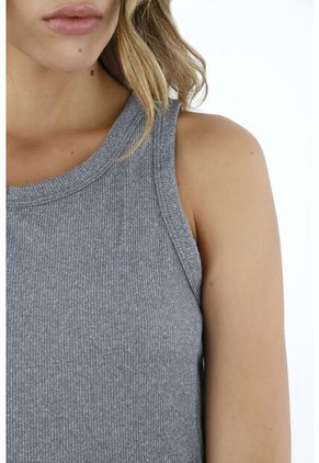 Camiseta Gris Para Mujer