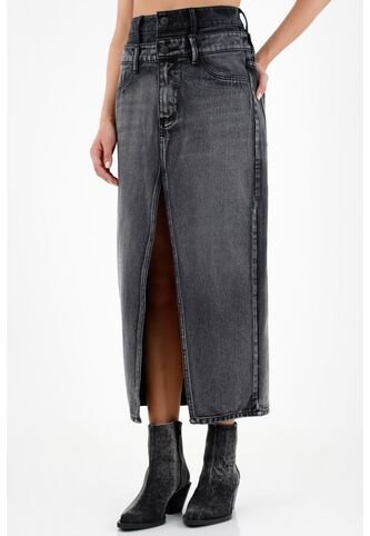 Tennis Falda Negra En Dúo Tono Para Mujer Tennis