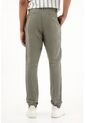 Tennis Pantalón Tipo Chino Verde En Lino 100% Para Hombre de Tennis