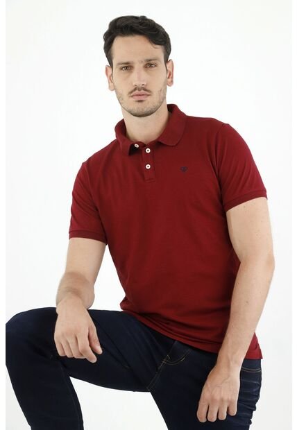 Polo Roja Para Hombre