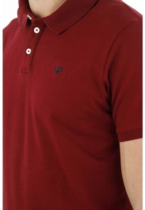 Polo Roja Para Hombre