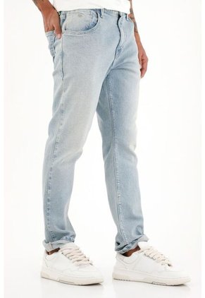 Tennis Jean Nudy Azul Claro Con Raqueta Bordada En Relojera Para Hombre