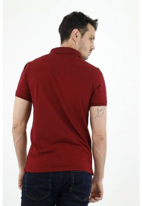 Polo Roja Para Hombre