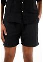 Tennis Bermuda Negra Con Bolsillos En Costados Para Hombre de Tennis