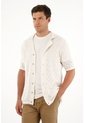Tennis Camiseta Crudo De Tejido Abierto Para Hombre de Tennis