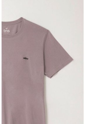 Tennis Camiseta Básica Morada Para Hombre