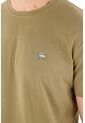 Tennis Camiseta Con Cuello Redondo En Rib Verde Para Hombre de Tennis