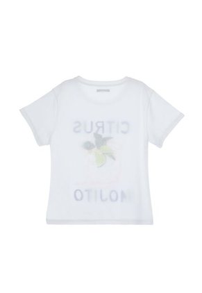 Camiseta Básica Blanca Para Mujer