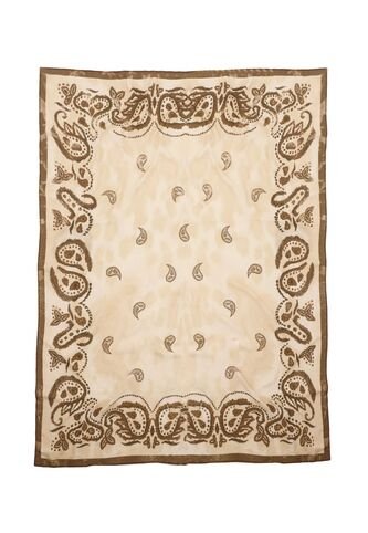 Tennis Pañoleta Con Estampado Paisley Café Tennis