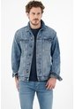 Tennis Chaqueta Azul Con Bolsillos Laterales Para Hombre de Tennis