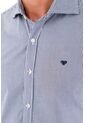 Camisa Cuello Francés Azul Para Hombre de Tennis
