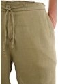Tennis Pantalón Chino En 100% Lino Verde Para Hombre de Tennis