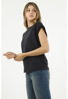 Camiseta Negra Para Mujer
