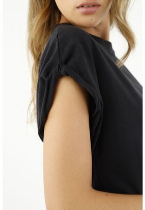 Camiseta Negra Para Mujer