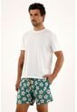 Pantaloneta De Baño Con Estampado De Flores Para Hombre de Tennis