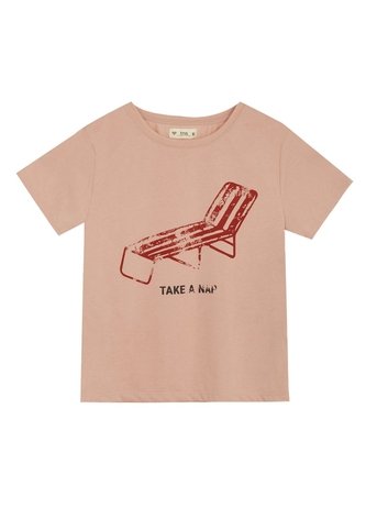 Camiseta Rosada Con Estampado Para Mujer Tennis