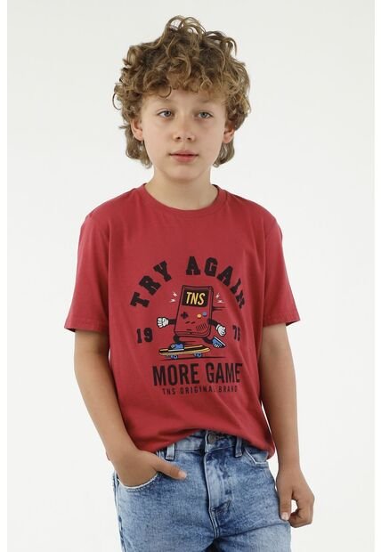 Camiseta Roja Para Niño