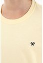 Camiseta Manga Corta Amarilla Para Niño de Tennis