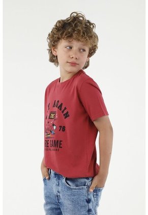 Camiseta Roja Para Niño