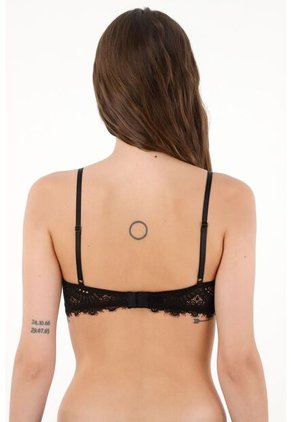 Tennis Top Tipo Bralette Con Detalle Animal Print Para Mujer