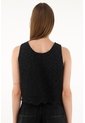 Tennis Chaleco Crop Con Detalles Bordados Para Mujer de Tennis