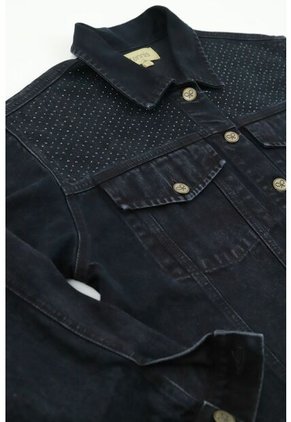 Chaqueta Negra Oversize Para Mujer