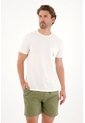 Tennis Camiseta En Tela Con Textura Cruda Para Hombre de Tennis